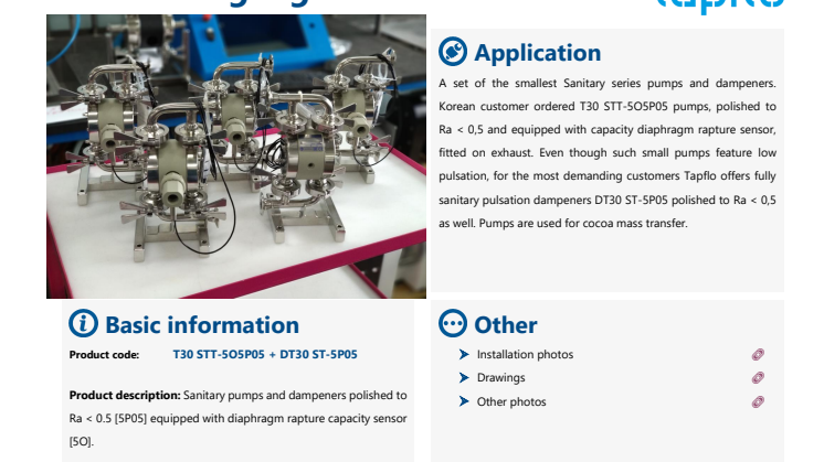 Product Highlight – hygienpump för transport av kakaomassa