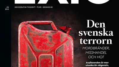 Nytt nr av Expo granskar fem års attacker mot asylboenden