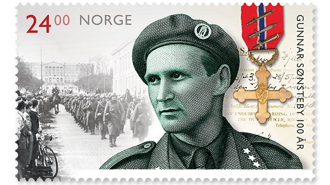Verdens vakreste frimerke i kombinasjonstrykk (offset/gravyre) 2018