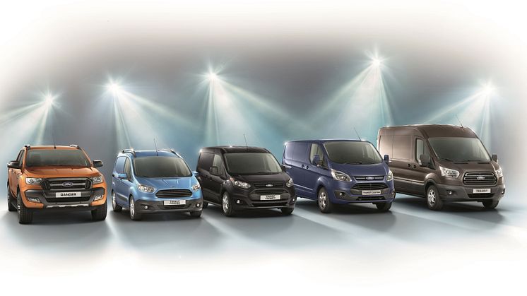 Ford se v roce 2015 vrátil na pozici nejprodávanější značky užitkových automobilů v Evropě