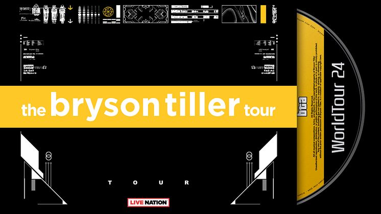  Bryson Tiller åker på turné - ett stopp i Sverige!