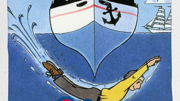 Kiel holen Postkarte zum Versenden an Freunde und Familie