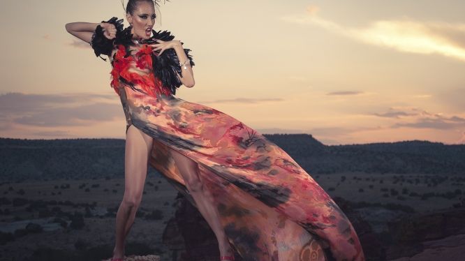 Idea theft in the fashion industry is bad enough. It's worse when sacred cultural designs are co-opted. Picture credit: Nate Francis/Unék Photography