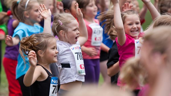 Familjefest avslutade löparhelgen