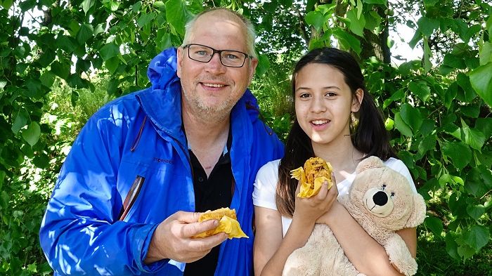Jonas Hallström och Paulina firar Bopriset på Drottninghög.