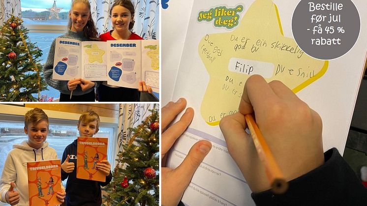 NYTT PRODUKT! TRIVSELSBOKA – et konkret verktøy for god klasseledelse!