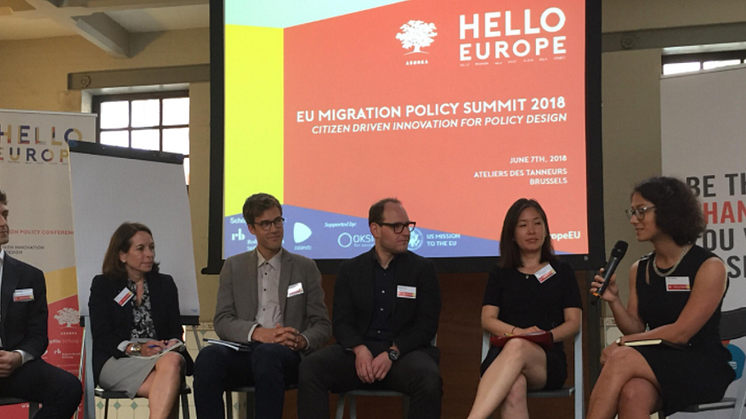 Mitt Liv at Hello Europe Migration Policy Conference