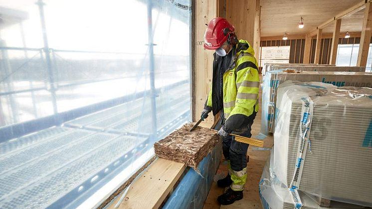 JSB använder Knauf Insulations EcoBatt-isolering.