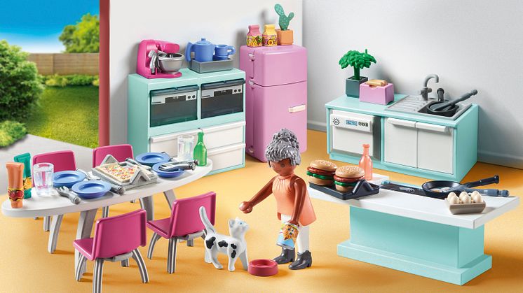 Küche mit Essplatz (71608) von PLAYMOBIL