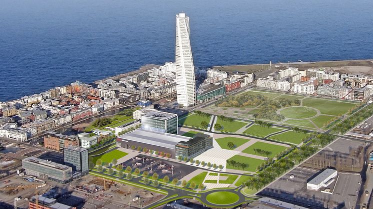 Ny stadsdel i Malmös Västra Hamnen, 2013