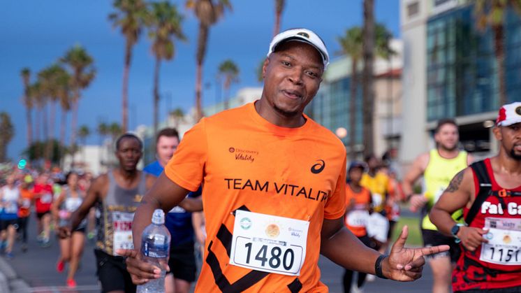 Vitality rewarding members for getting healthy by exercising and eating well