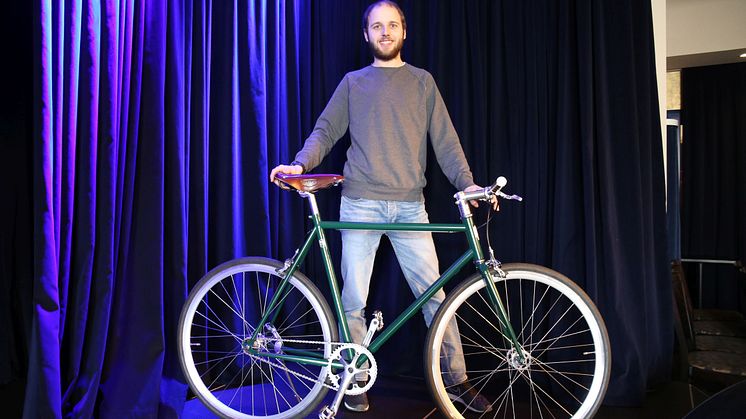 "Deine eigenART" in Leipzig: Elias Koster, Inhaber von DesignYourBike