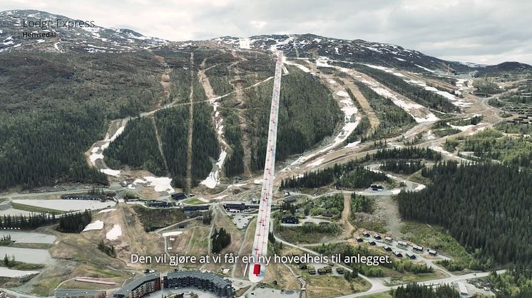 Ny expresslift i Hemsedal - Lodge Express