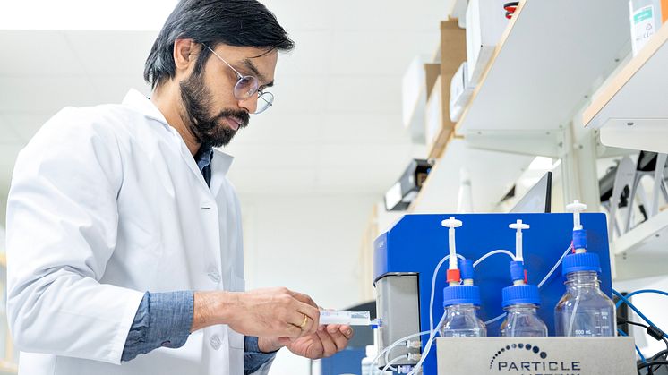 Vaibhav Sharma, forskare i medicinsk teknik vid Luleå tekniska universitet 
