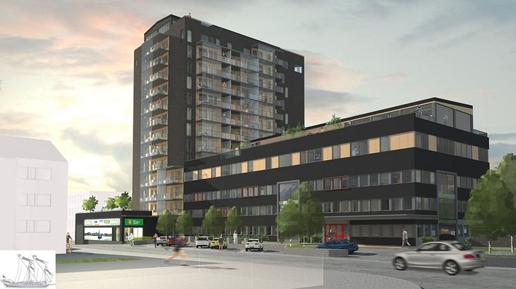 Ramirent  levererar en helhetslösning till byggandet av Kv. Hägern i Luleå 