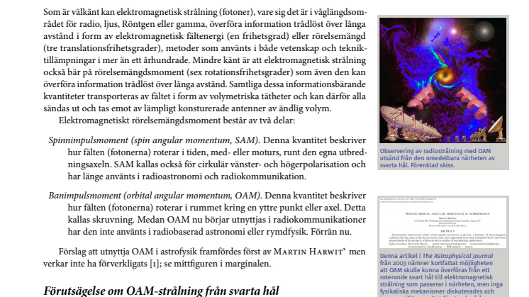 OAM - extramaterial