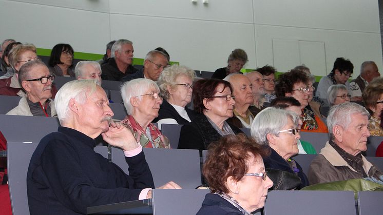 Immer ein volles Haus beim Seniorenseminar an der TH Wildau.
