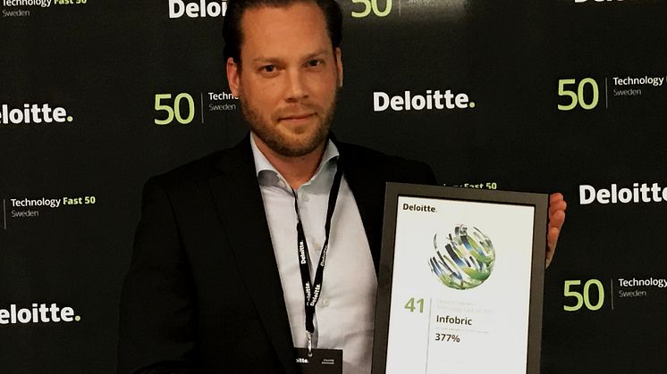 Dan Friberg, VD Infobric AB. Foto: Infobric AB.