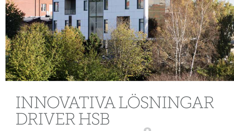 Innovativa lösningar driver HSB