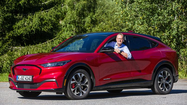 Ford Mustang Mach-E  preproduksjonsbil, Norge, Sommeren 2020
