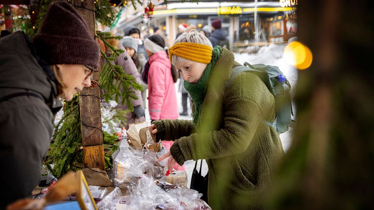 Julmys på stan är en av aktiviteterna som Skövde Citysamverkan bidragit till under året: Foto: Tobias Andersson/upplevskovde.se