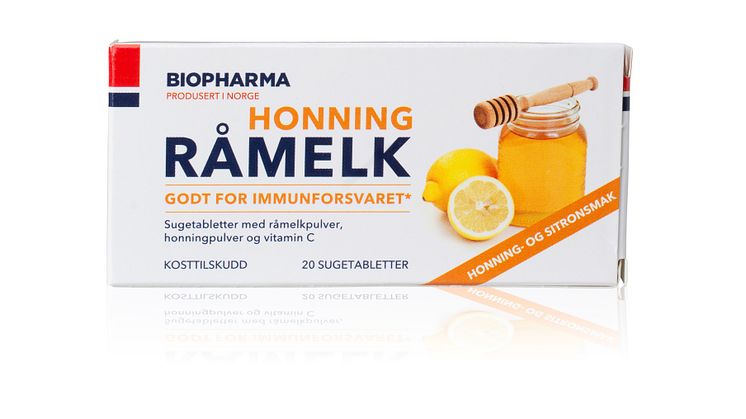 Biopharma Råmelk Honning