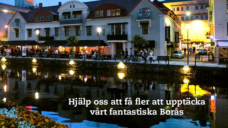 ​InfoPoints ska hjälpa fler att upptäcka Borås