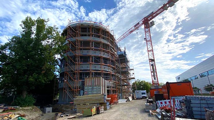 Richtfest für das neue Losan Verwaltungsgebäude in Eschbach