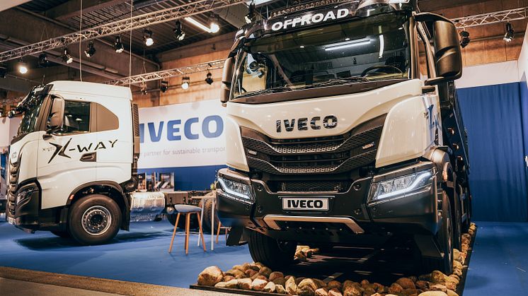 IVECOs stand D3010 på Transport 2021
