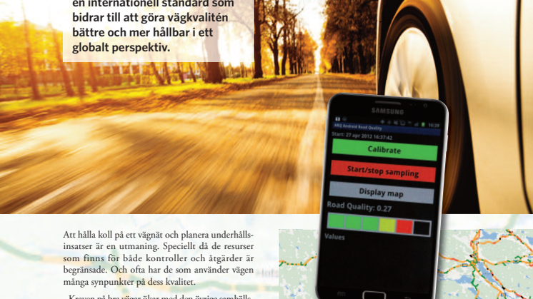 Roadroid - folder på svenska