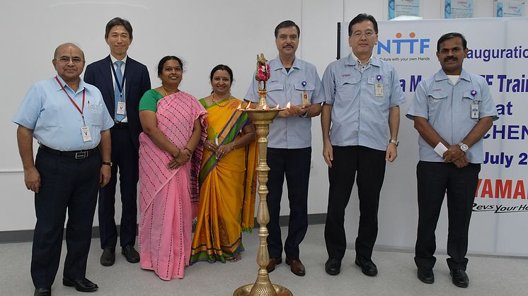The First Opening Ceremony for the YAMAHA MOTOR NTTF Training Center (YNTC)　the Japan-India Institute for Manufacturing