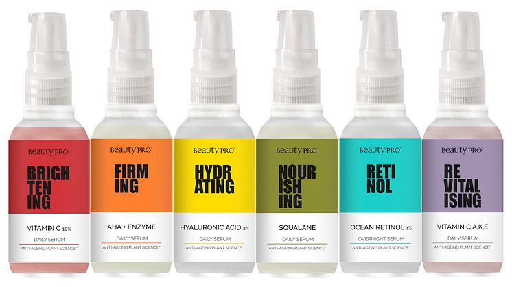 BeautyPro Serum Line up