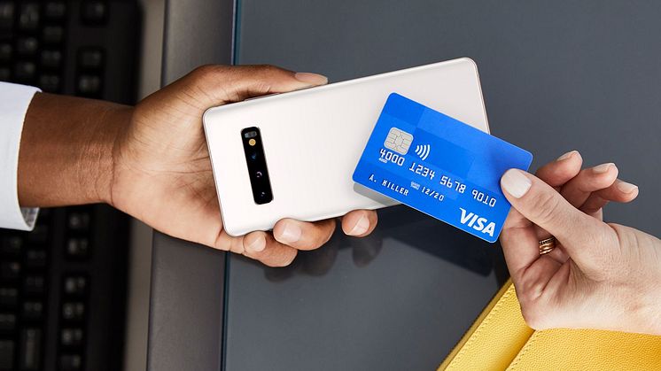 Visa kontaktloses Bezahlen