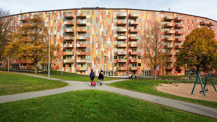 Tellusgatan i Bergsjön - årets renoveringsprojekt 2018