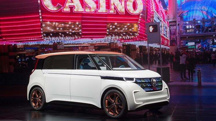 ​Volkswagen åbner med BUDD-e døren til fremtiden på CES-messen i Las Vegas