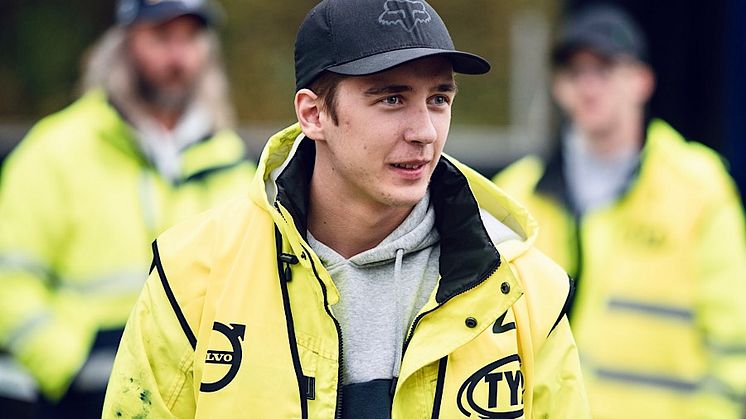 Dagens vinnare - Albin Lundberg, Sandbackaskolan i Arvidsjaur. Foto: TYA.