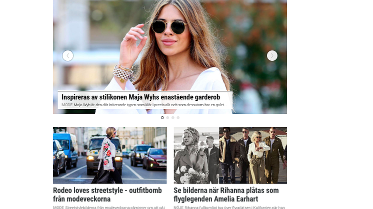Rodeo satsar med ny sajt