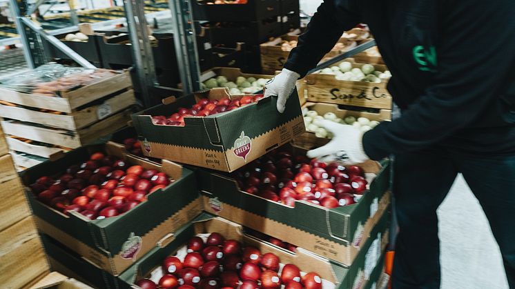 100 ton frukt och grönt – när hälsosamt matsvinn mättar magar i Skåne