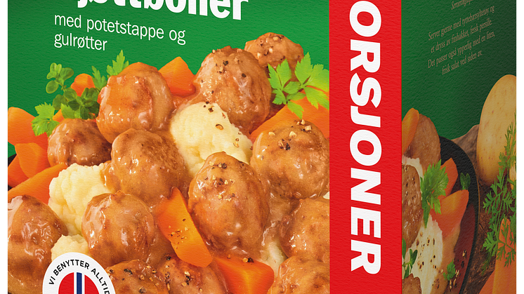 Fjordland 2 porsjoner Kjøttboller 810 g