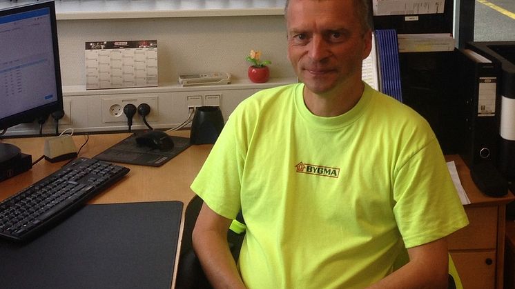 Kørselsleder Keld Luckmann har 25 års jubilæum i Bygma Aabenraa den 22. august
