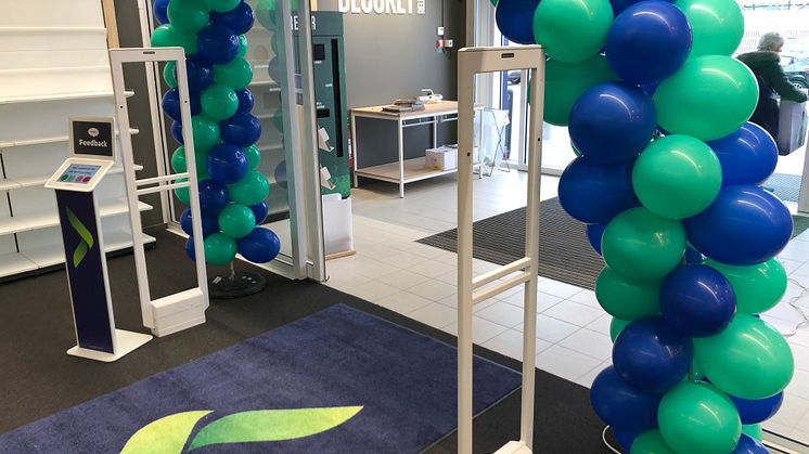 Elgiganten, Kungsbacka väljer Gate Security