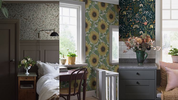 Special Edition Flowery – Boråstapeters grönskande tapetnyheter