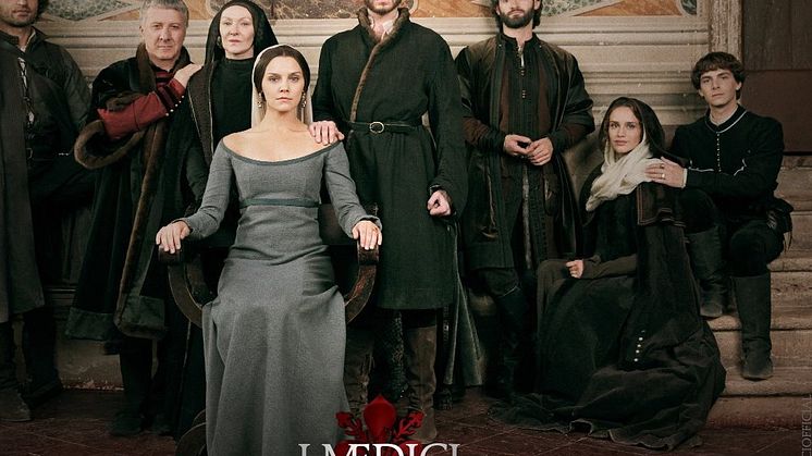 ‘Medici: Masters of Florence’ in Ultra HD by RAI to broadcast in Italy through Eutelsat