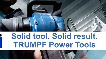 Lindab team up with TRUMPF to offer top quality power tools for HVAC professionals