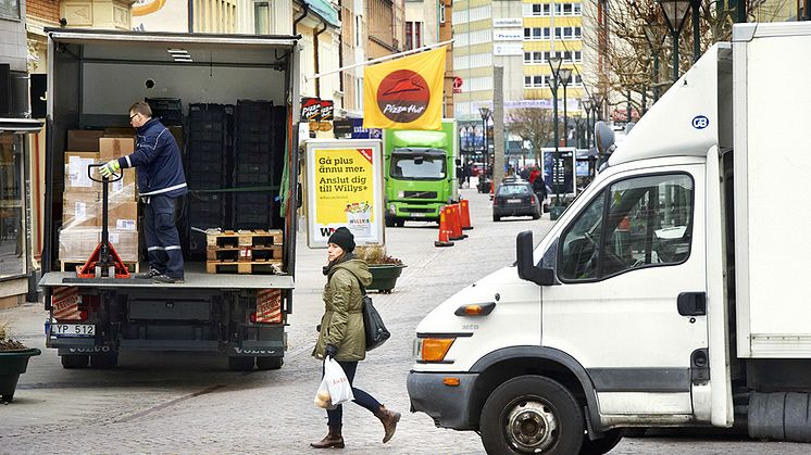Malmö först i Sverige med ett godstrafikprogram