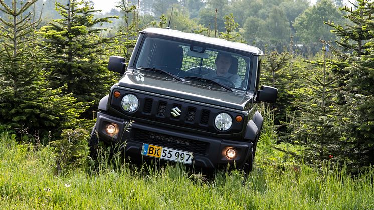 Jimny Van plantage for