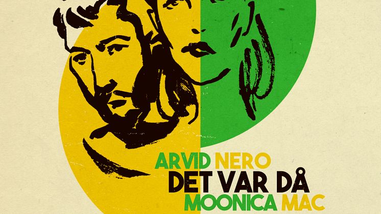 Omslag - Arvid Nero "Det var då" feat. Moonica Mac