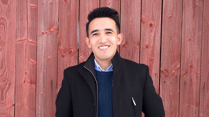 Amir Faqiri, vinnare av priset Årets goda kraft