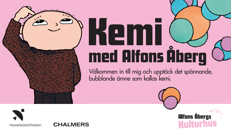 Pressinbjudan till invigning av ”Kemi med Alfons Åberg” 