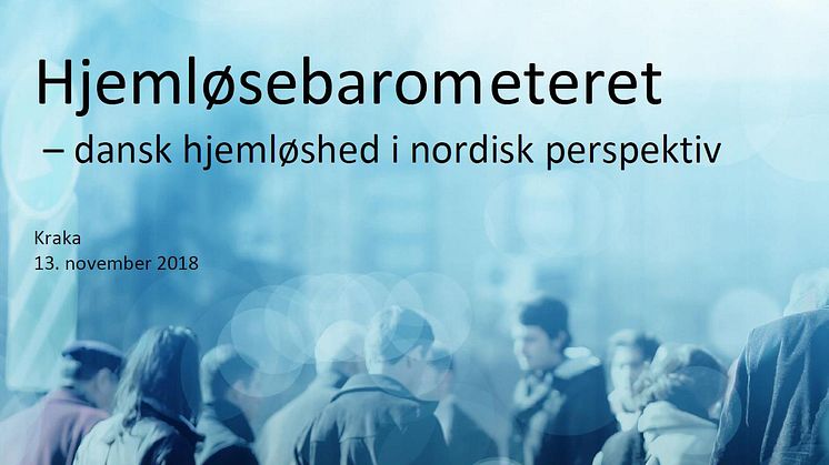 Danmark har som de eneste i Norden ikke knækket hjemløsekurven
